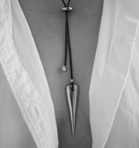 Sterling Triangle Pendant