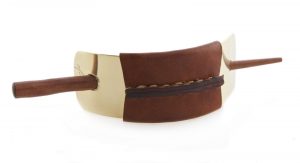 Brass hair barette