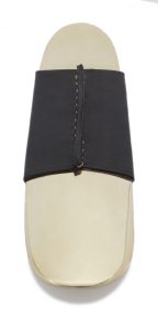 brass and leather shoehorns