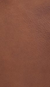 Brown leather swatch