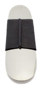 nickel and leather shoehorns