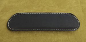 pen tray black leather