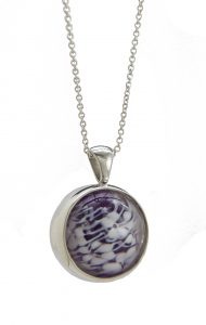Purple Marble Pendant