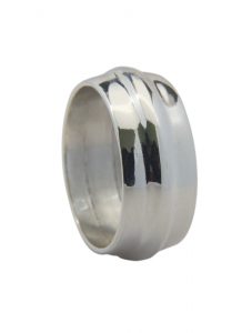 Cast Sterling Tri-band ring