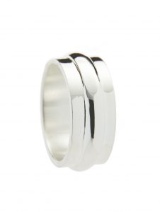 Hand soldered Tiffany Silver Ring