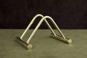 brass letter stand