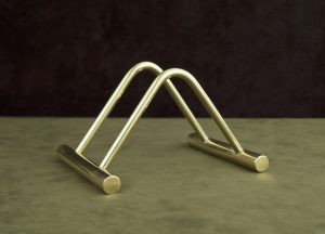 brass letter stand