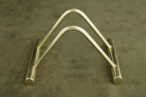 brass letter stand