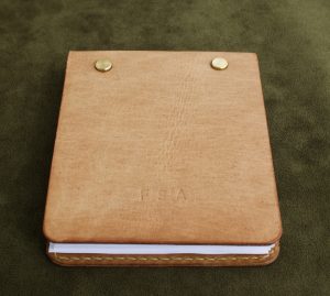 Tan Leather Note Book