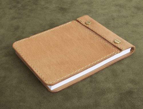 Tan Leather Note Book